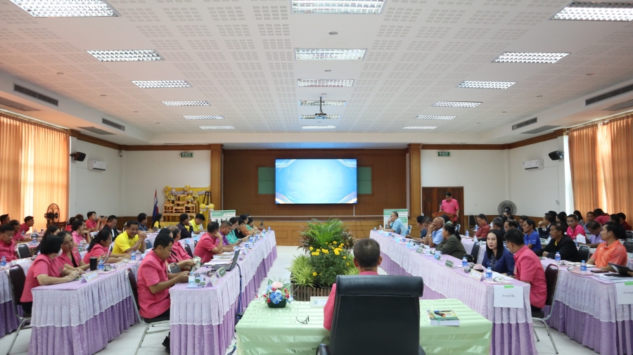 ประชุมเพื่อจัดทำแผนฯ กลุ่มพื้นที่ในการจัดการมูลฝอย
