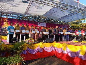 พิธีเปิดงานประจำปี และงานกาชาดอำเภอเดชอุดมประจำปี 2567