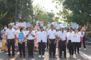 เดินรณรงค์ใช้สิทธิ์เลือกตั้งเทศบาล วันที่ 11 พฤษภาคม 2568