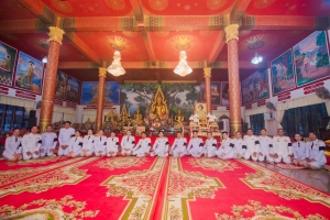 ร่วมงานพิธีบำเพ็ญกุศลปัณรสมวาร 15 วัน เพื่ออุทิศถวายเป็นพระราชกุศล พระพันปีหลวง
